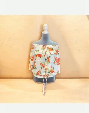 Mileage Off Shoulder Summer Top Plus Size 1X